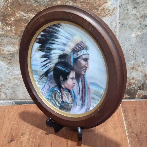 Vague Shadows The Crow Nation Decorative Collector Plate by Perillo Sixth Issue - Picture 6 of 15